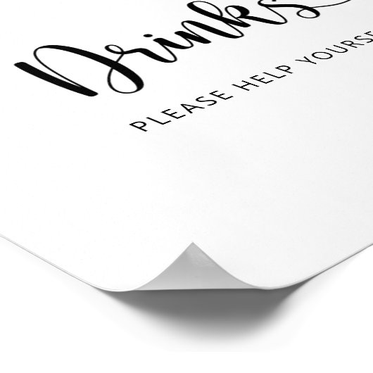 Poster Blueberries - Boissons vous aider (Coin)