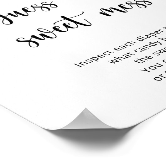 Poster Blueberries - devinez le jeu du gâteau doux (Coin)