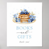 Poster Blueberry Baby Brunch Livres et cadeaux (Devant)