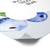 Poster Blueberry Boy 1st Year Milestone (Coin)