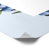 Poster Blueberry Customized sign (Coin)