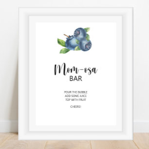 Poster Blueberry \ Maman-Osa bar