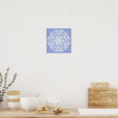 Poster Blueberry Mandala (Cuisine)