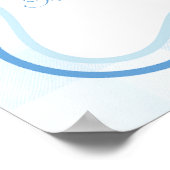 Poster Blueberry Pancake Baby Brunch Baby shower Bienvenu (Coin)