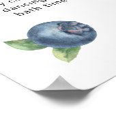 Poster Blueberry Premier anniversaire Jalon Anniversaire (Coin)