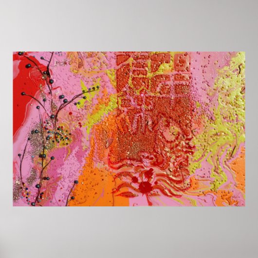 Poster "Blueberry Tree" (Devant)