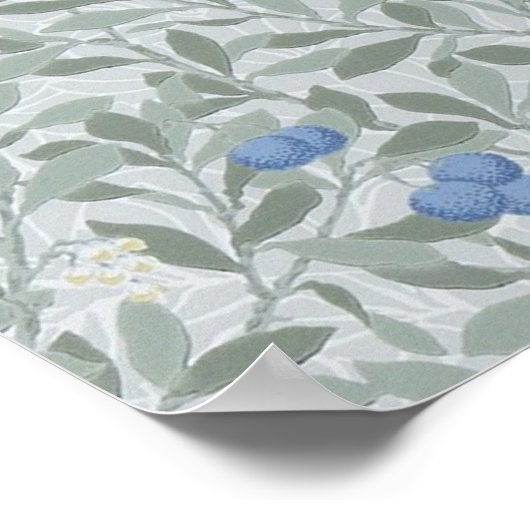 Poster Blueberry Tree, William Morris (Coin)