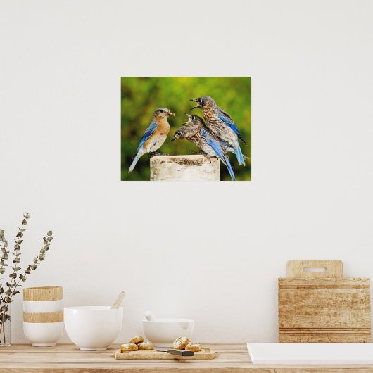 Poster Bluebird (Cuisine)