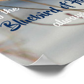 Poster Bluebird Of Happiness Inspiration (Coin)