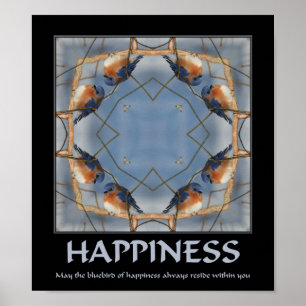 Poster Bluebird Of Happiness Inspiration