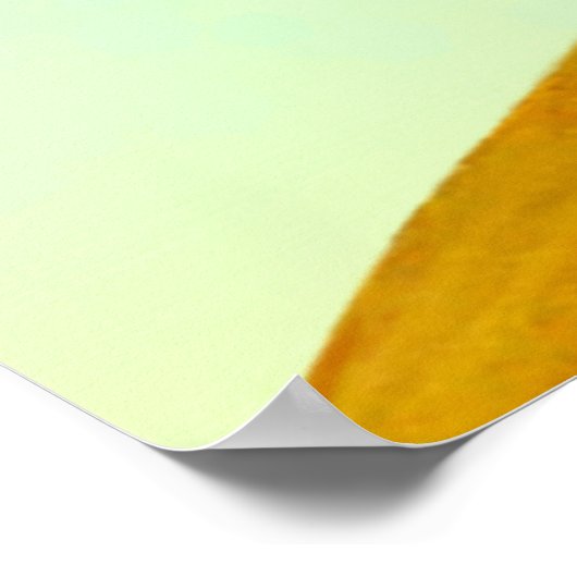 Poster Bluebirds Pale Blue & Green (Coin)