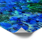 Poster Bluebonnets dans le Misty Morning (Coin)