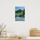 Poster Bluebonnets, Llano, Texas, États-Unis (Cuisine)