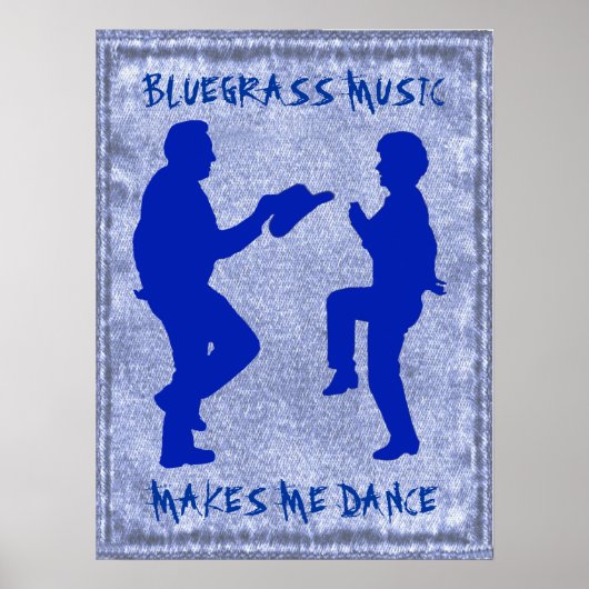 POSTER BLUEGRASS MUSIC-POSTER (Devant)