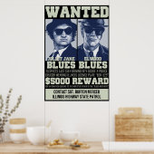 Poster Blues Brothers Recherché (Cuisine)
