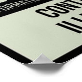 Poster Blues Brothers Recherché (Coin)