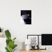 Poster Blues café (Bureau à domicile)