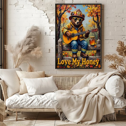 Poster Blues de bois : Serenade rustique du lion