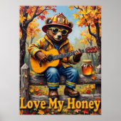 Poster Blues de bois : Serenade rustique du lion (Devant)