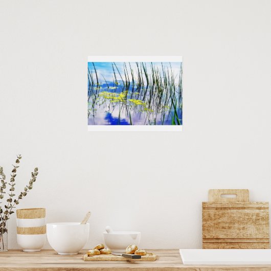 Poster Blues et Grass (Cuisine)