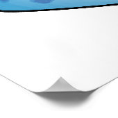 Poster Blues Fromage amusant Pun de nourriture (Coin)