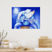 Poster Blues Porcine (Cuisine)
