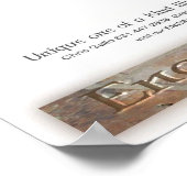 Poster Bluestone Sundial (Coin)