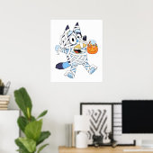 Poster bluey (Bureau à domicile)