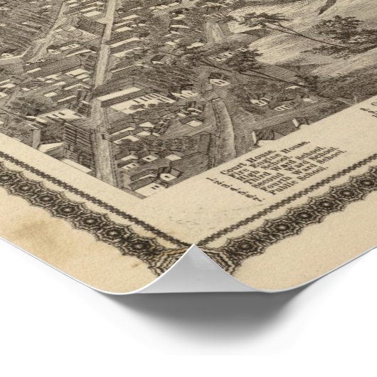 Poster Bluffs du Conseil (Coin)