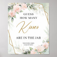 Blush Guess combien de baisers sont dans le bocal