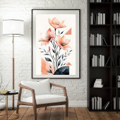 Poster Blush & Ink Botaniques