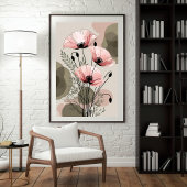 Poster Blush & Ink Botaniques