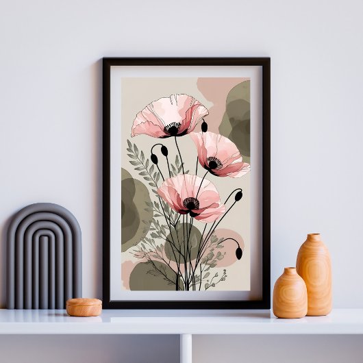 Poster Blush & Ink Botaniques