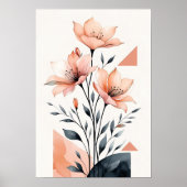 Poster Blush & Ink Botaniques (Devant)