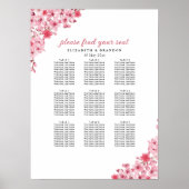 Poster Blush Sakura Wedding – Spring Floral (Devant)
