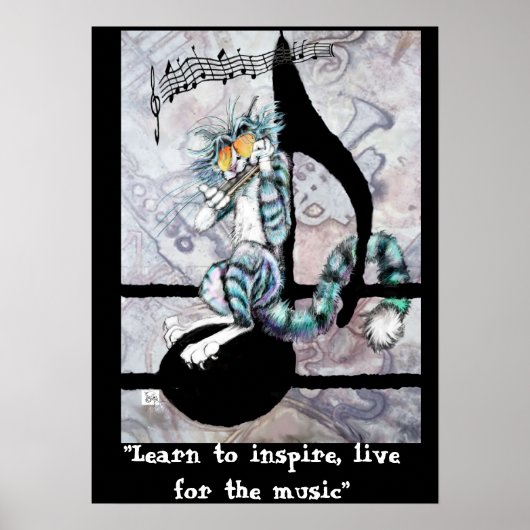 Poster BluzKat sur Note (Devant)