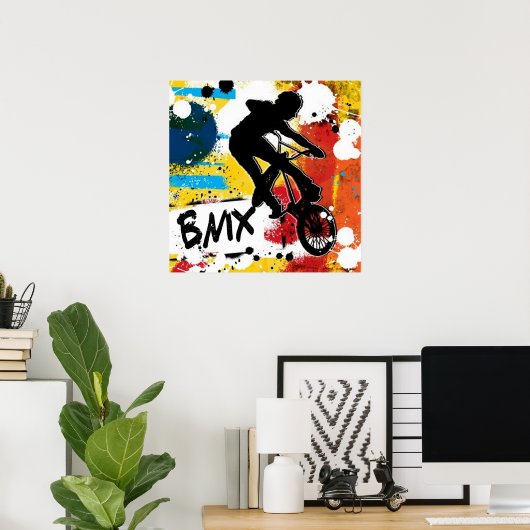 Poster BMX (Bureau à domicile)