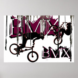 Poster BMX 21, Copyright Karen J Williams