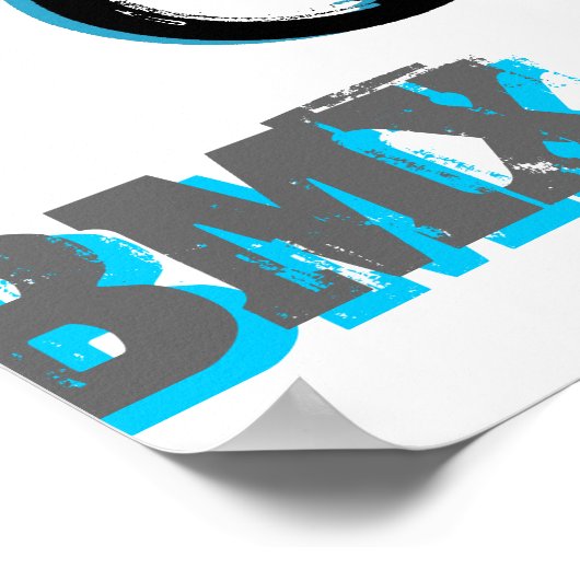 Poster BMX 22, Copyright Karen J Williams (Coin)