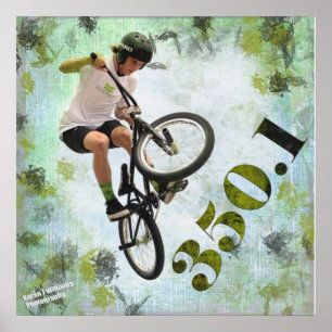 Poster BMX 350.1, Copyright Karen J Williams