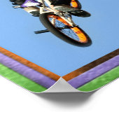 Poster BMX Art, Copyright Karen J Williams (Coin)