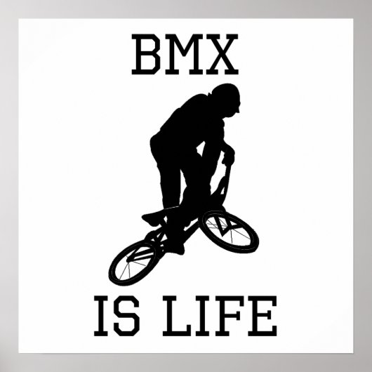 Poster BMX est la vie (Devant)