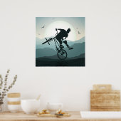 Poster Bmx Imprimer - Vélo Bmx - Poster Bmx (Cuisine)