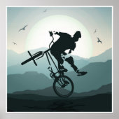 Poster Bmx Imprimer - Vélo Bmx - Poster Bmx (Devant)