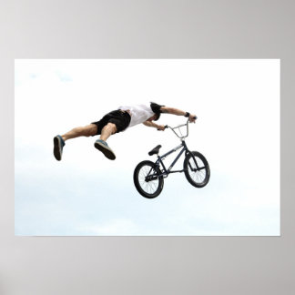 Poster BMX Layed Out, Copyright Karen J Williams