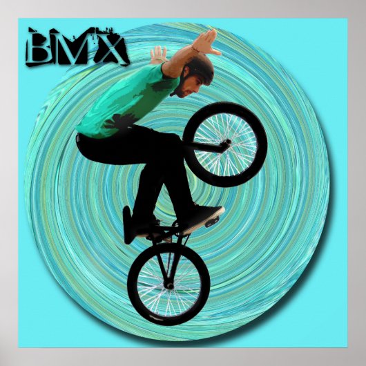 Poster BMX Vortex, Copyright Karen J Williams (Devant)