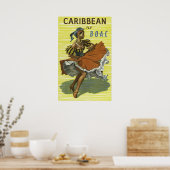 Poster BOAC British Overseas Airways (Cuisine)