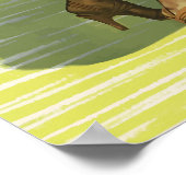 Poster BOAC British Overseas Airways (Coin)