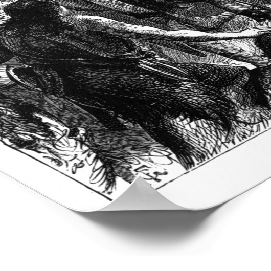 Poster Boadicea Incitant l'Iceni contre les Romains (Coin)