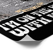 Poster Board Sorry I Can't Talk I'm On The Phone With My (Coin)